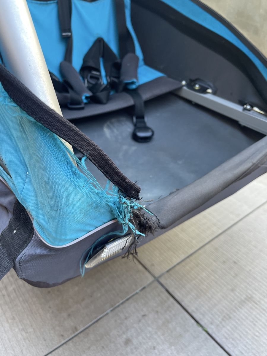 Thule Rimorchi: Thule Chariot CX 2 Kinderveloanhaenger   – Usato da Sursee venduto da evelinesuter1 3