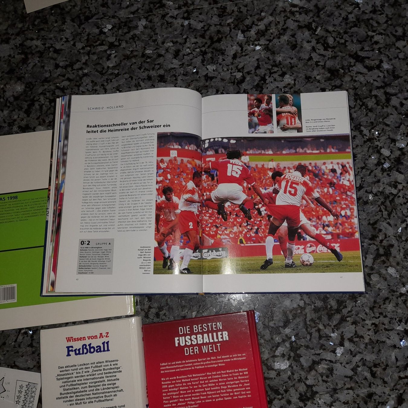 Libri: Diverse Fussball Bücher – Usato da Cham venduto da vento9 9