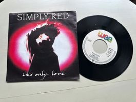SIMPLY RED MICK HUCKNALL tolle Single It's only Kult 80's