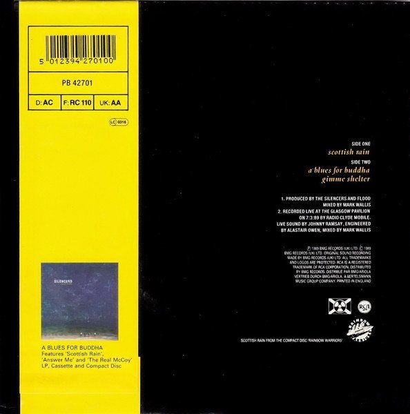 Dischi in vinile: Silencers: Scottish Rain 7" – Usato da Steinhausen venduto da Vilivinili 1