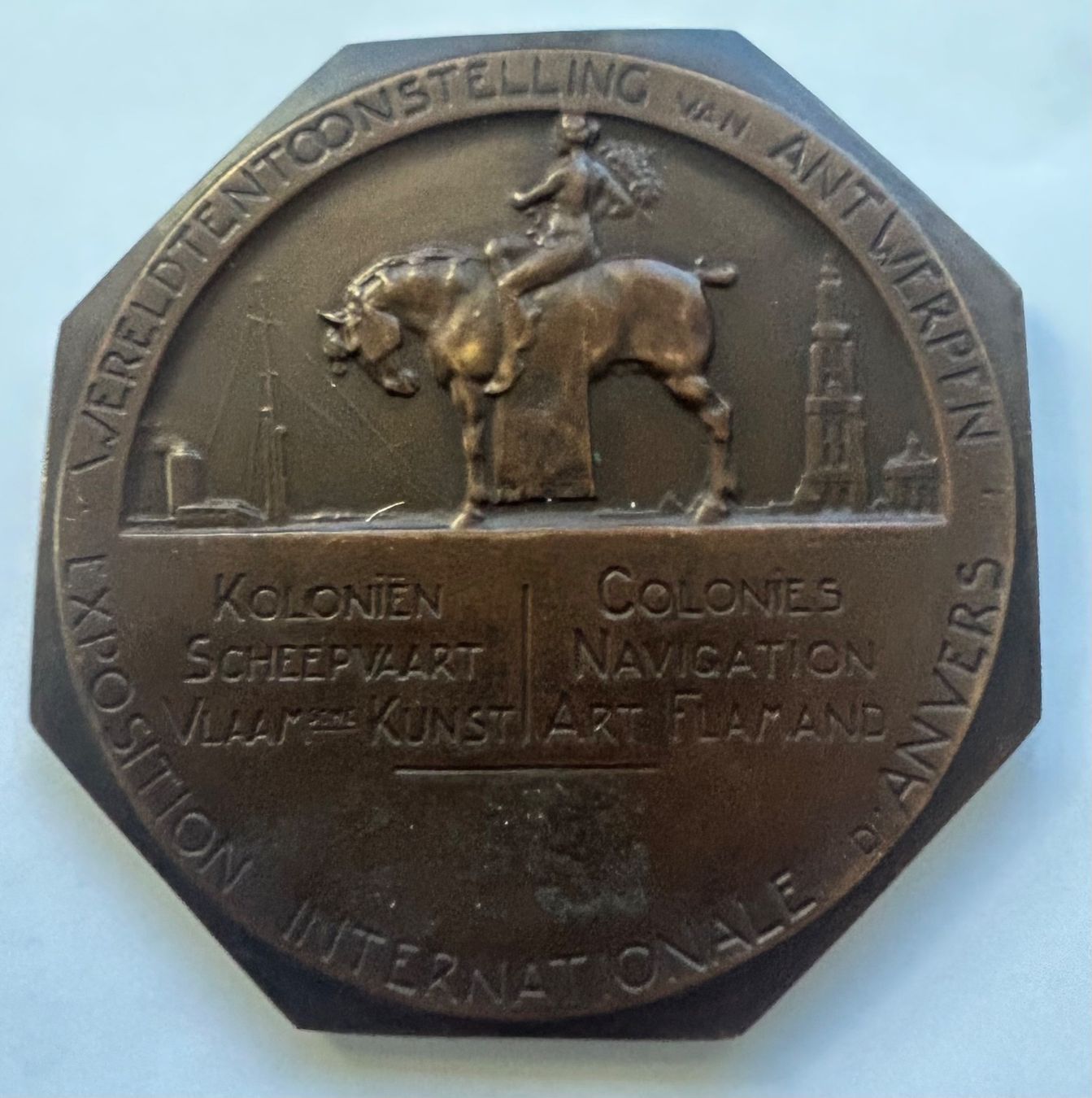 Medaillen: Exposition Internationale d'Anvers 1930 – Gebraucht aus Gossau SG von Gallus00 1