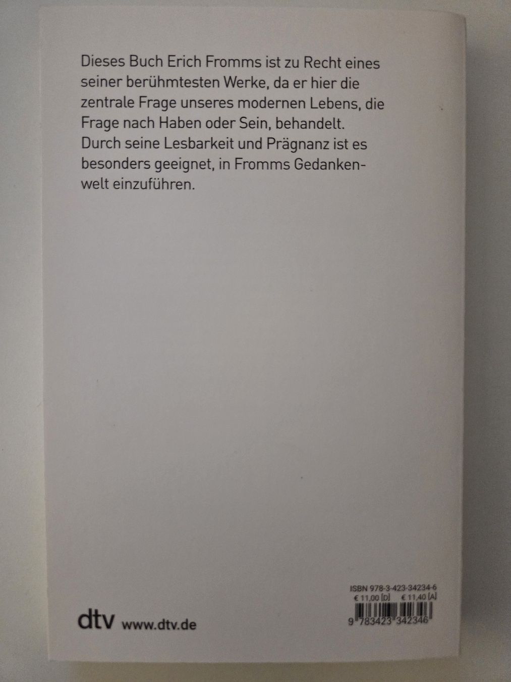 Livres: Haben oder Sein – Neuf (Voir description) à Holzhäusern ZG par lea1989 1