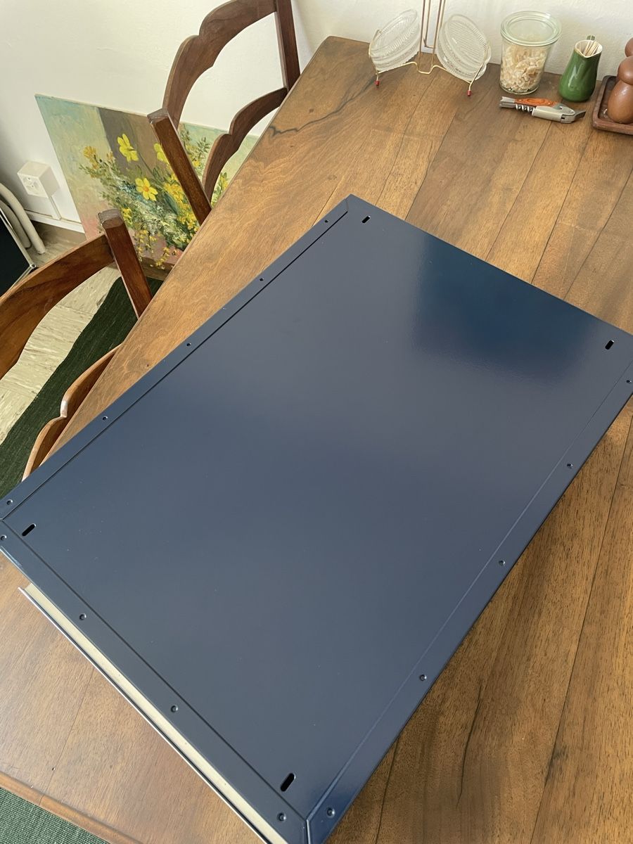 Sonstige Dekorationen & Accessoires: USM Schublade stahlblau – Gebraucht aus Schaffhausen von O.V. 3