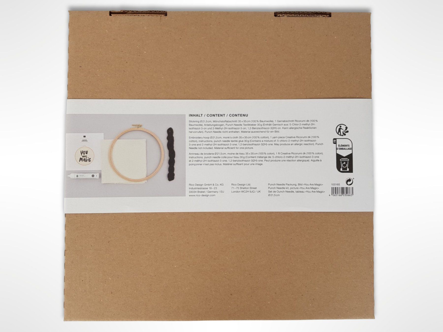 Kit bricolage: RICO Punch Needle Packung Magic – Nuovo (secondo la descrizione) da Suhr venduto da Restwert_Suhr 2