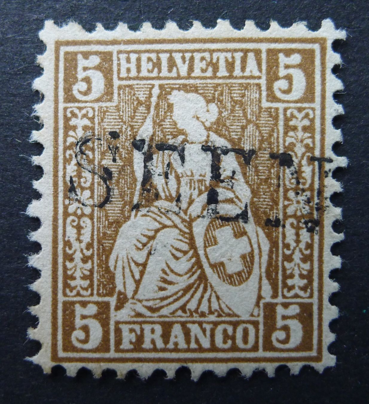 Tutti i francobolli: Nr. 30, Stabstempel SEEN in Winterthur ZH – Usato da Ebikon venduto da SilvioFreund