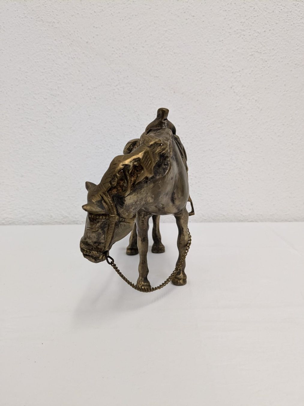 Statuette: Handgefertigtes Pferd aus Messing – Usato da Weinfelden venduto da blaukreuz_brocki_TG 5