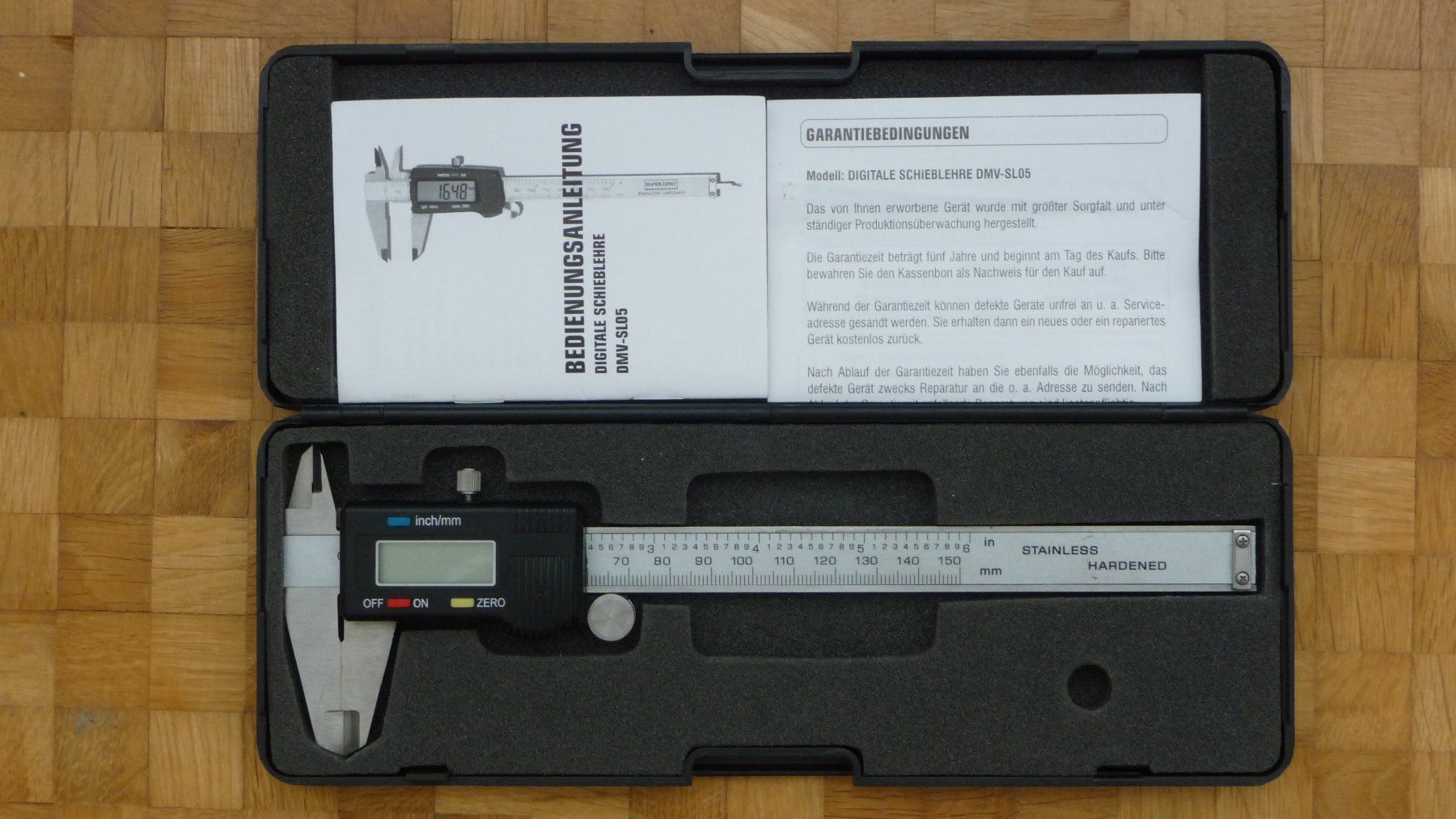 Misurare: Digitale Schieblehre DMV - SL05 0 - 150mm – Usato da Rapperswil SG venduto da 1035f