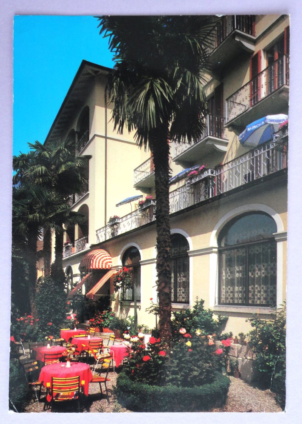 Ansichtskarten: Hotel Camelia, Locarno – Defekt aus Fétigny von Billy2miny