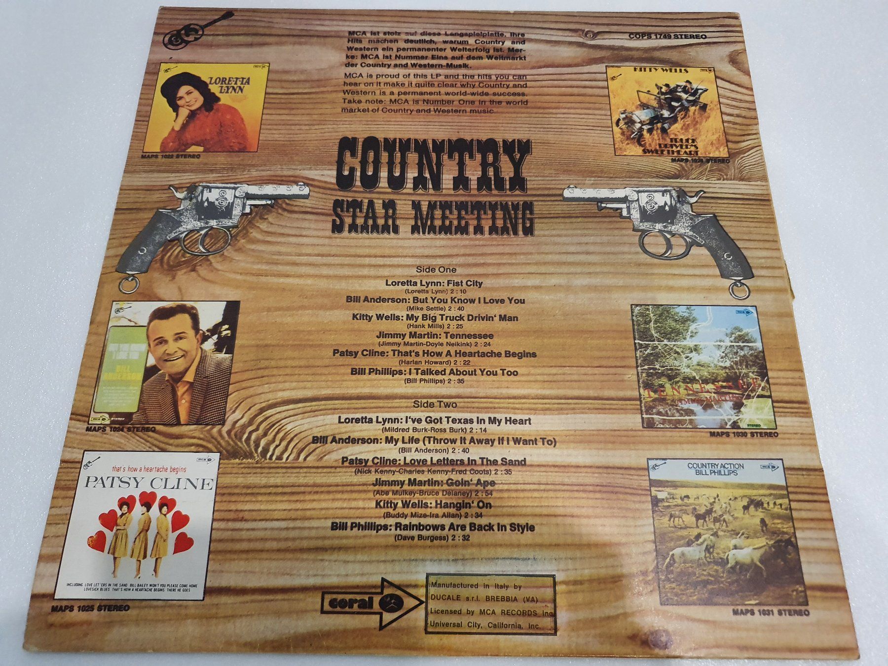 Dischi in vinile: Country Star Meeting – Usato da Uster venduto da Vinyl-Leidenschaft 1