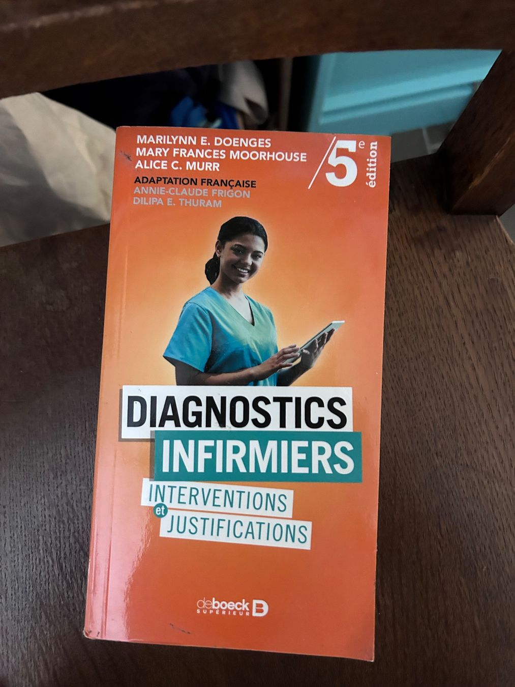 Libri: Diagnostics infirmiers interventions et justifications – Usato da Fribourg venduto da LaureMonin