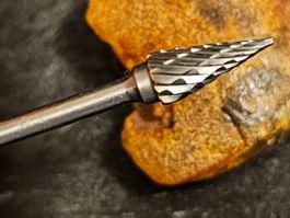 3mm Fräse Bit Hartmetall Wolfram schleifen Hobby Entgrater