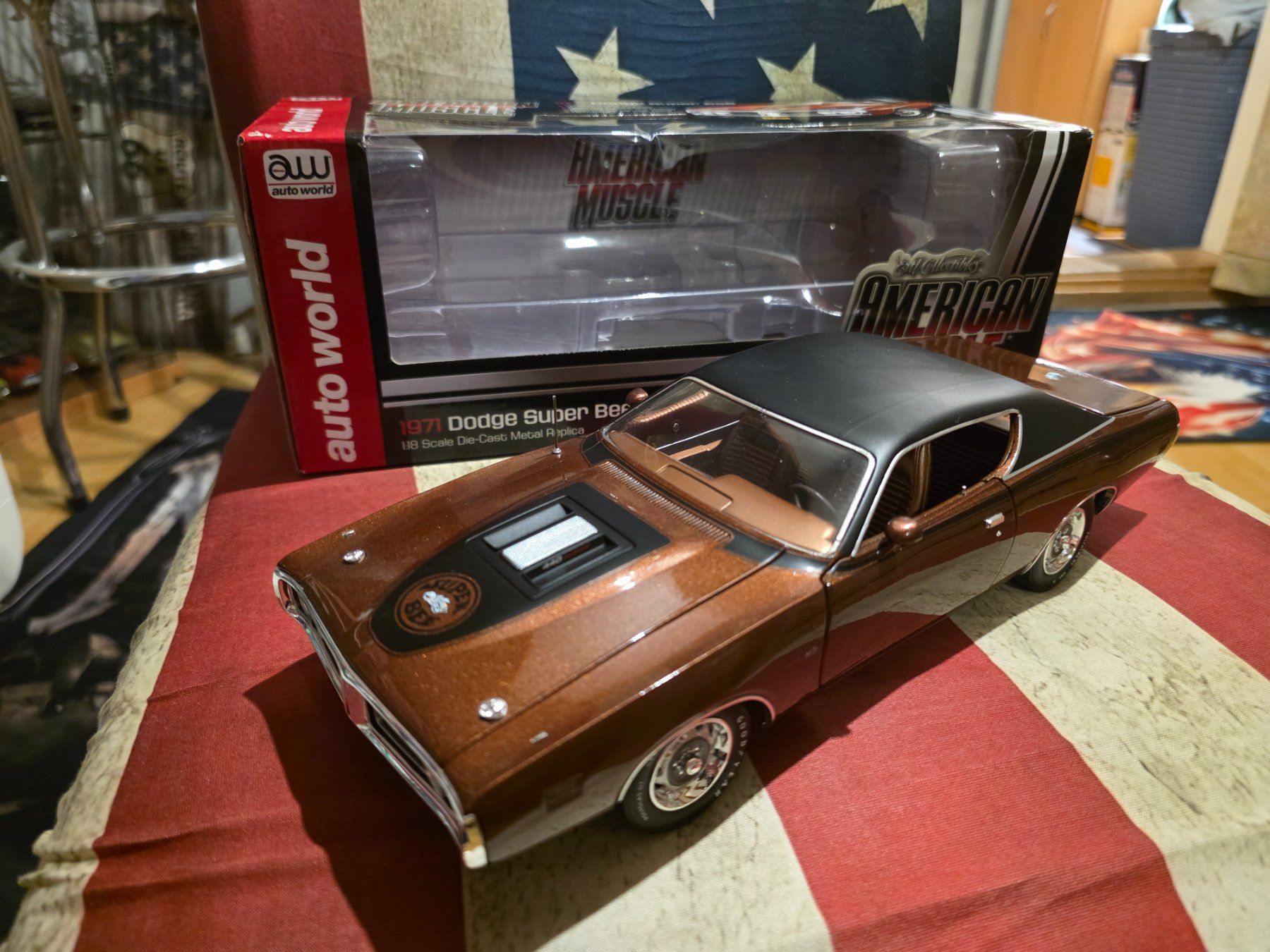 Dodge Modellini d'auto: 71'Dodge Super Bee 1:18 – Usato da Goldingen venduto da Muscle_Cars84