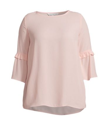 Baylis & May Shirt Pullover Sweatshirt Bluse 44 48 XXL rose