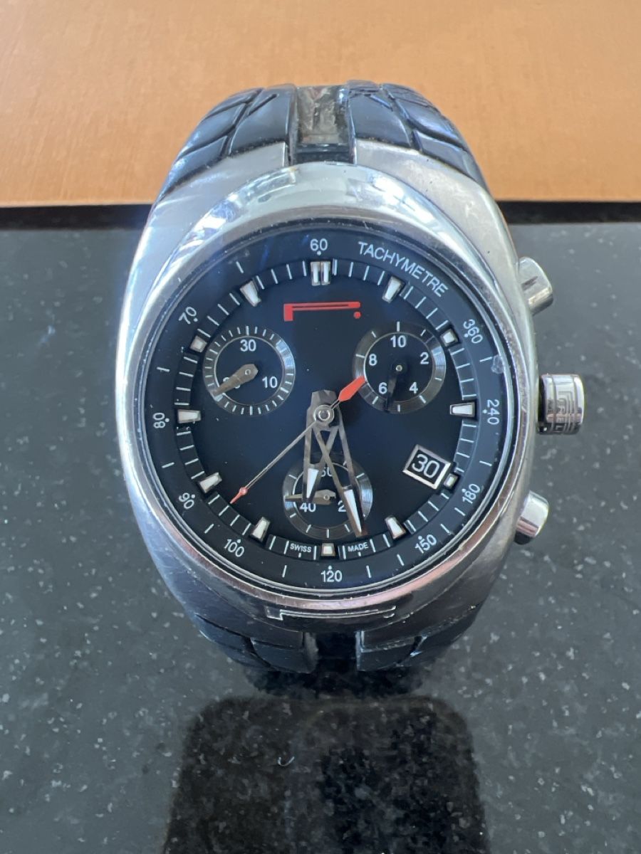 Orologi: Pirelli P Zero Tempo Chrono mit Gebrauchsspuren, sommerlich  – Usato da Rothenhausen venduto da Melania24