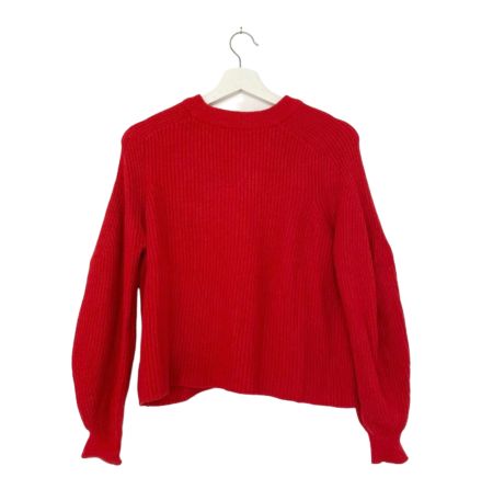 Strickpullover in rot