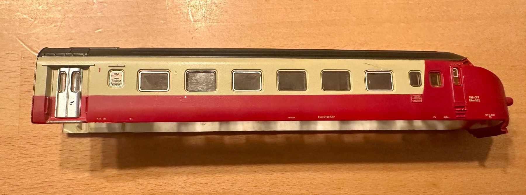 Märklin Modellini di ferrovie: Märklin TEE Diesel Zug – Usato da Oftringen venduto da ib.85 5