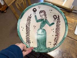 TALAVERA Fayence Teller Sammlung Jürg Stuker Gerzensee