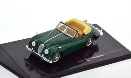 Jaguar XK 140 DHC Roadster 1954-1957 RHD dunkelgrün     1:43