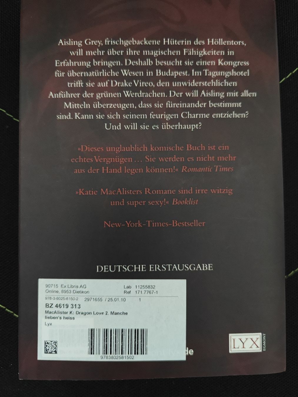 Libri: Dragon Love - Manche lieben's heiss – Usato da Bendern venduto da PetraN01 1