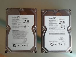 2 Stück Seagate Barracuda HD je 1 TB SATA