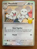 Pokemon Maushold Holo 30 Jahre (Versand gratis)