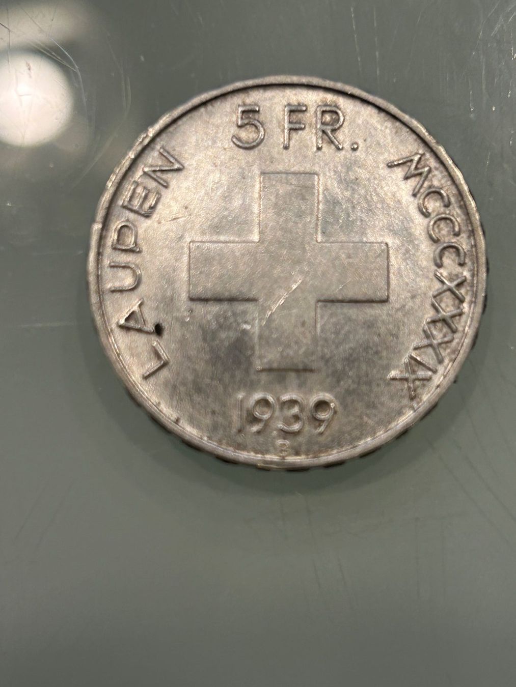 Alle Münzen: 5 franken gedenkmünz Laupen 1939 – Gebraucht aus herisau von hb_gold 1