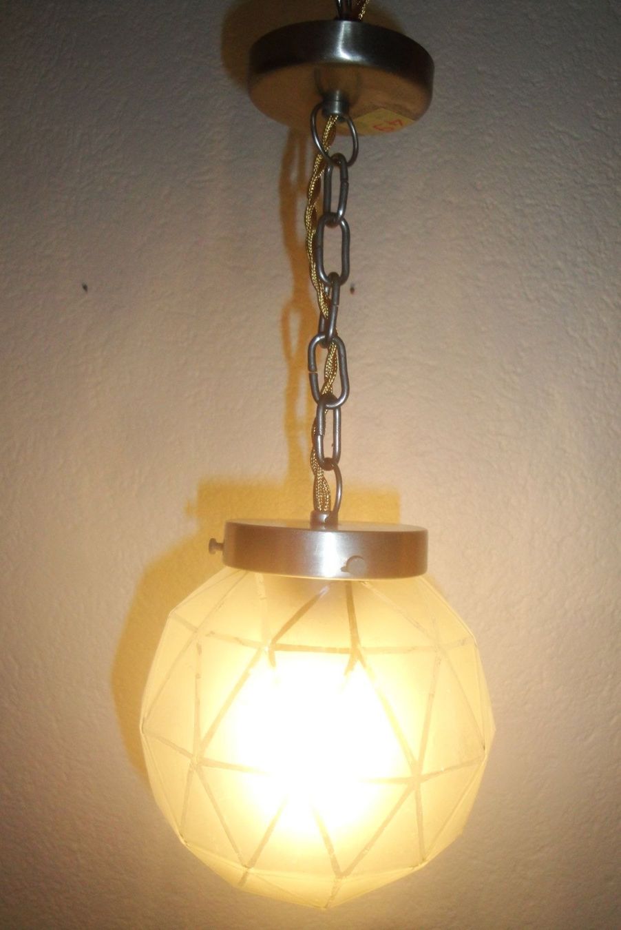 Lampadari & plafoniere: Deckenleuchte aus Metall und Glas – Usato da Zürich venduto da Paykan