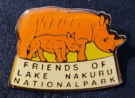 Y099 - Pin Nashorn Friends of Lake Nakuru Nationalpark