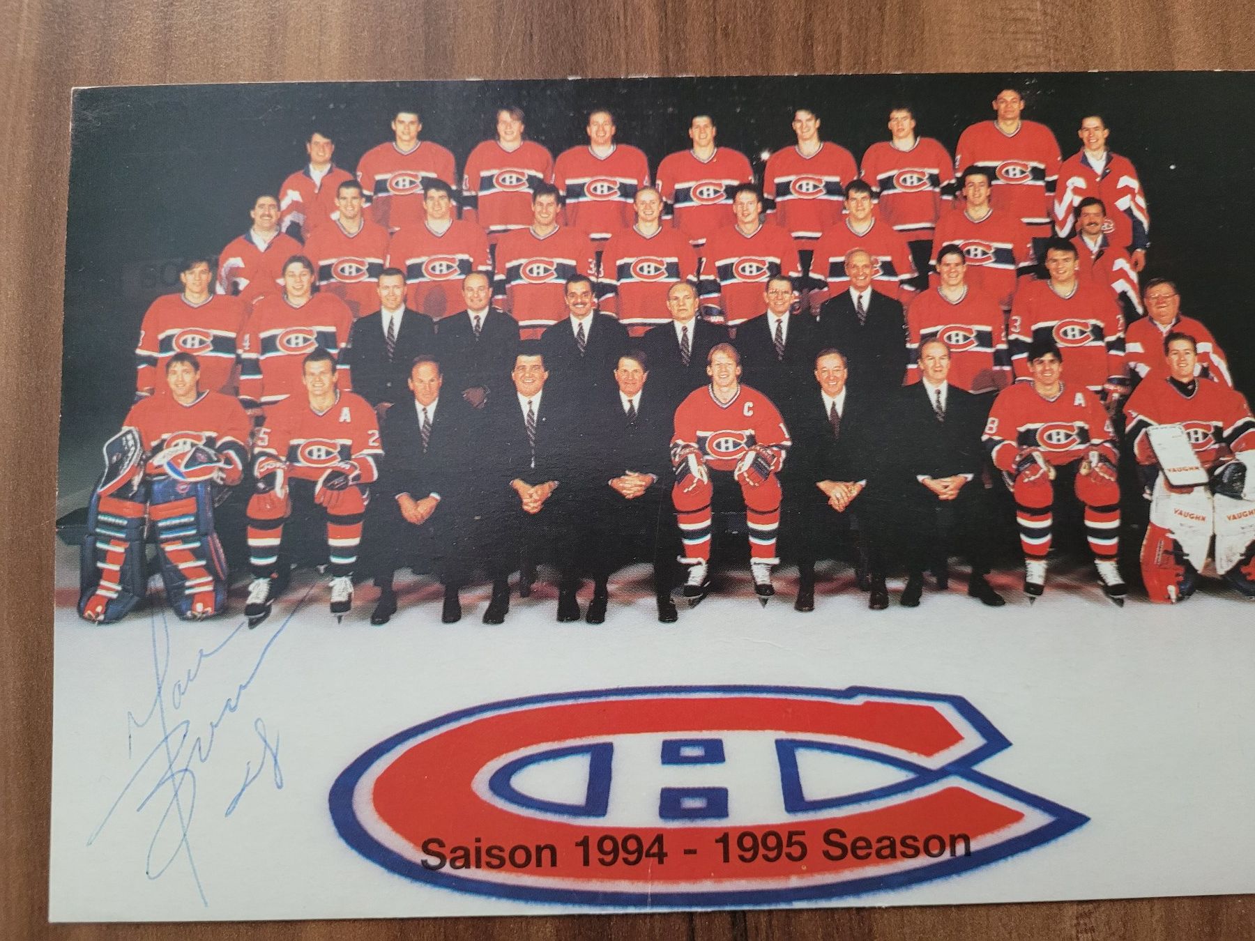 Autografi: Montréal Canadiens Autogramm Karten – Usato da Beinwil (Freiamt) venduto da Tourigny 3