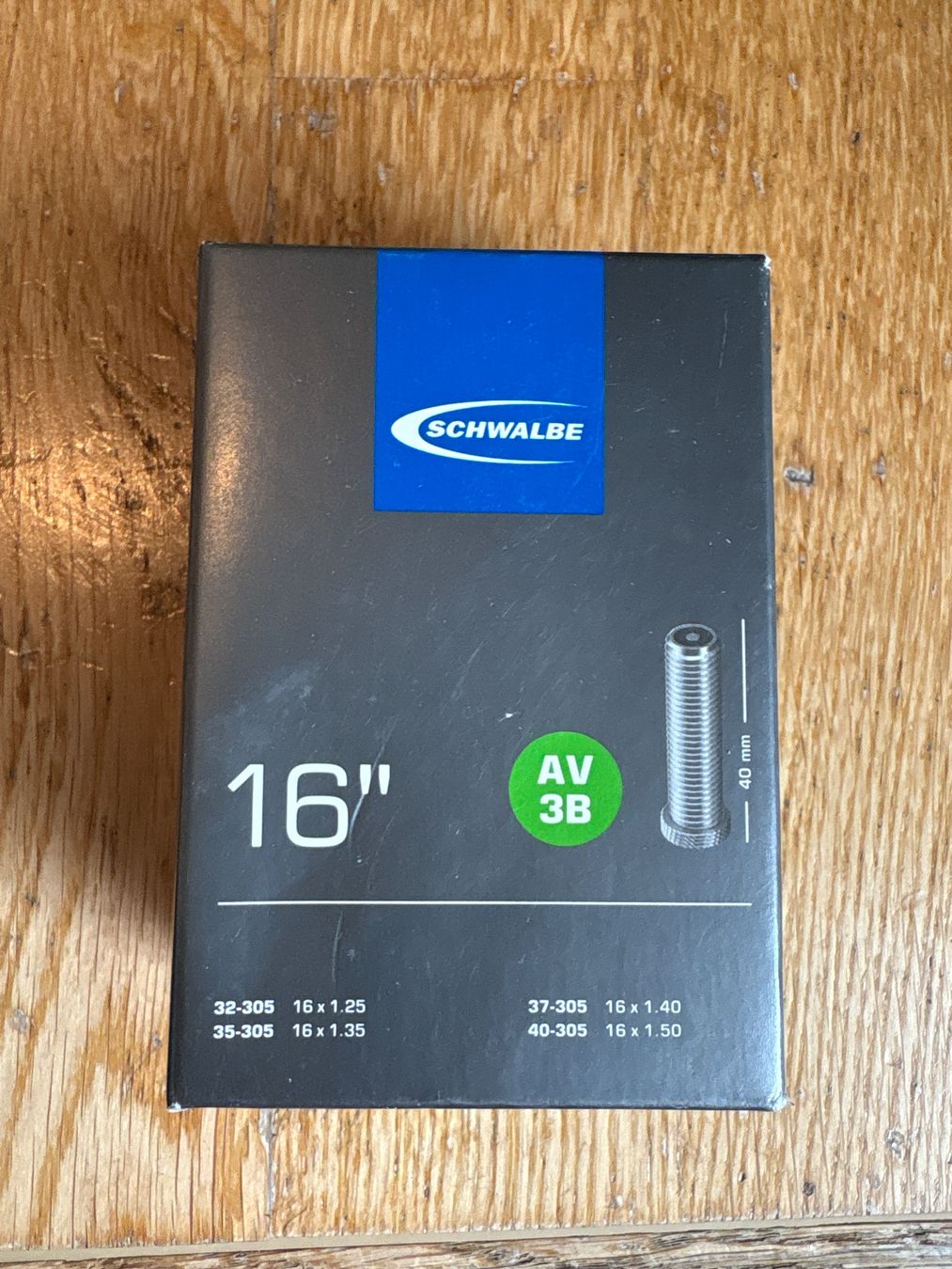 Pezzi di ricambio: Schwalbe Schlauch 16Zoll – Nuovo e nell'imballaggio originale da Zürich venduto da Fabienne059