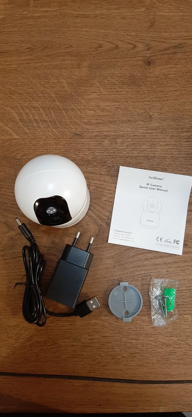 Videocamere: SriHome SH038 5G WIFI IP camera – Nuovo (secondo la descrizione) da Broglio venduto da audina83 1