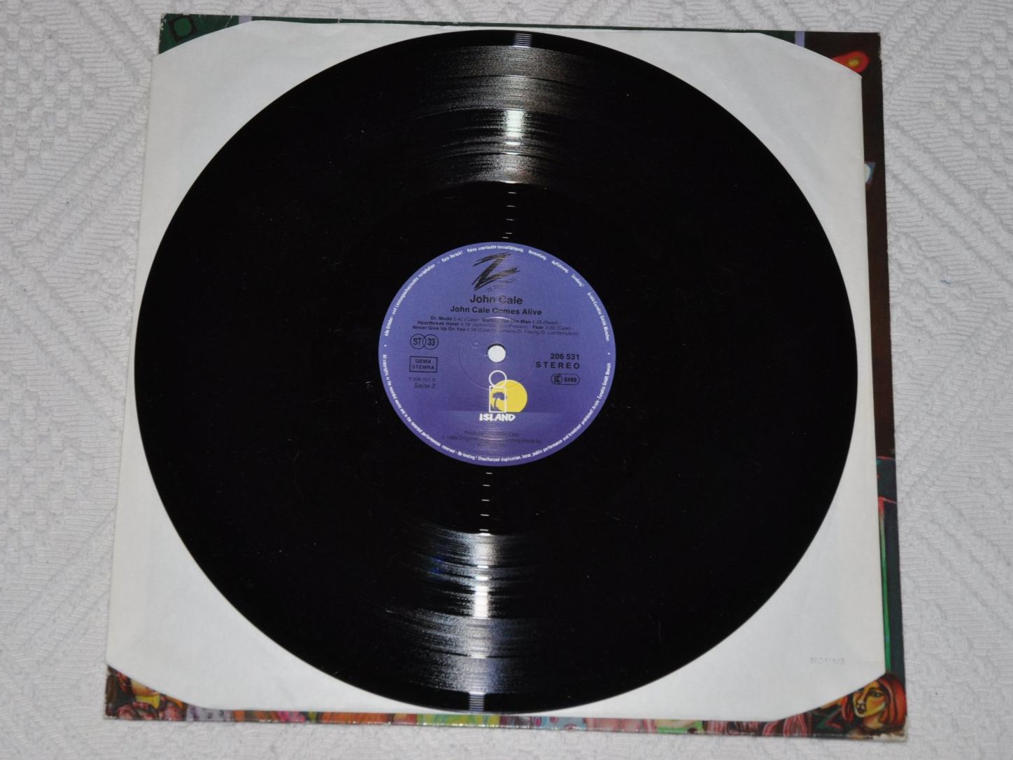Dischi in vinile: LP John Cale - Comes Alive – Usato da Boll venduto da Theodora15 3