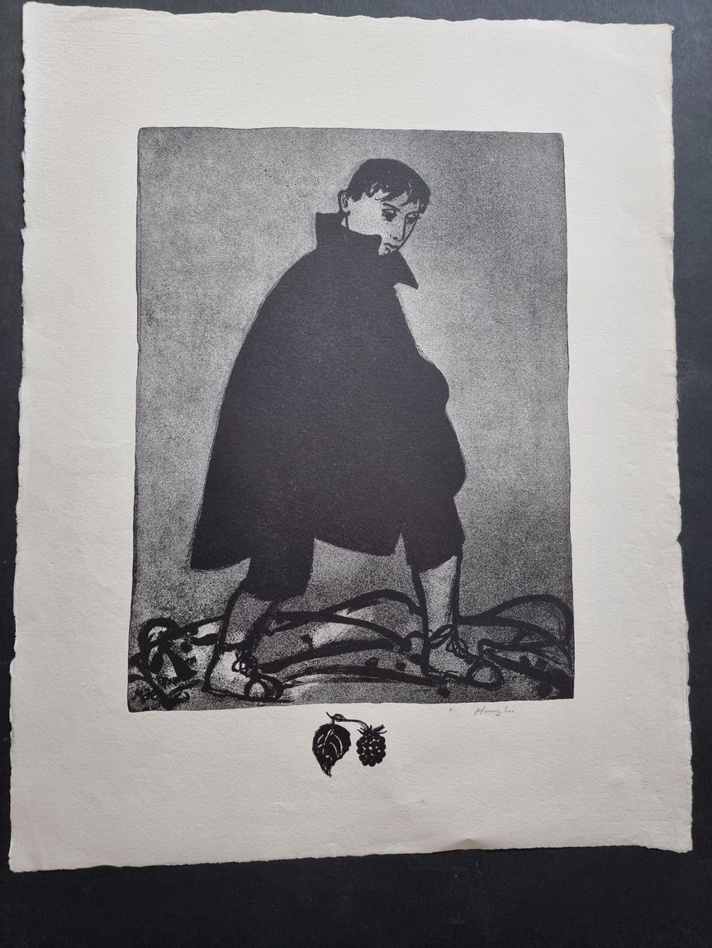 Grafica & Litografie: MAX HUNZIKER LITHOGRAPHIE SIGNIERT – Usato da Gersau venduto da kunst-online 1