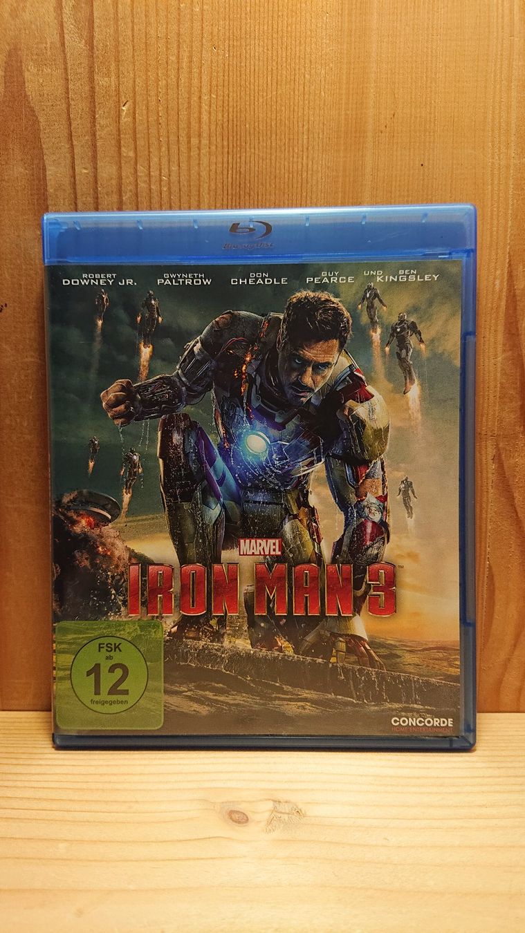 Tutti i DVDs: IRON MAN 1 bis 3 auf Blu-Ray – Usato da Wilderswil venduto da Exebub 5