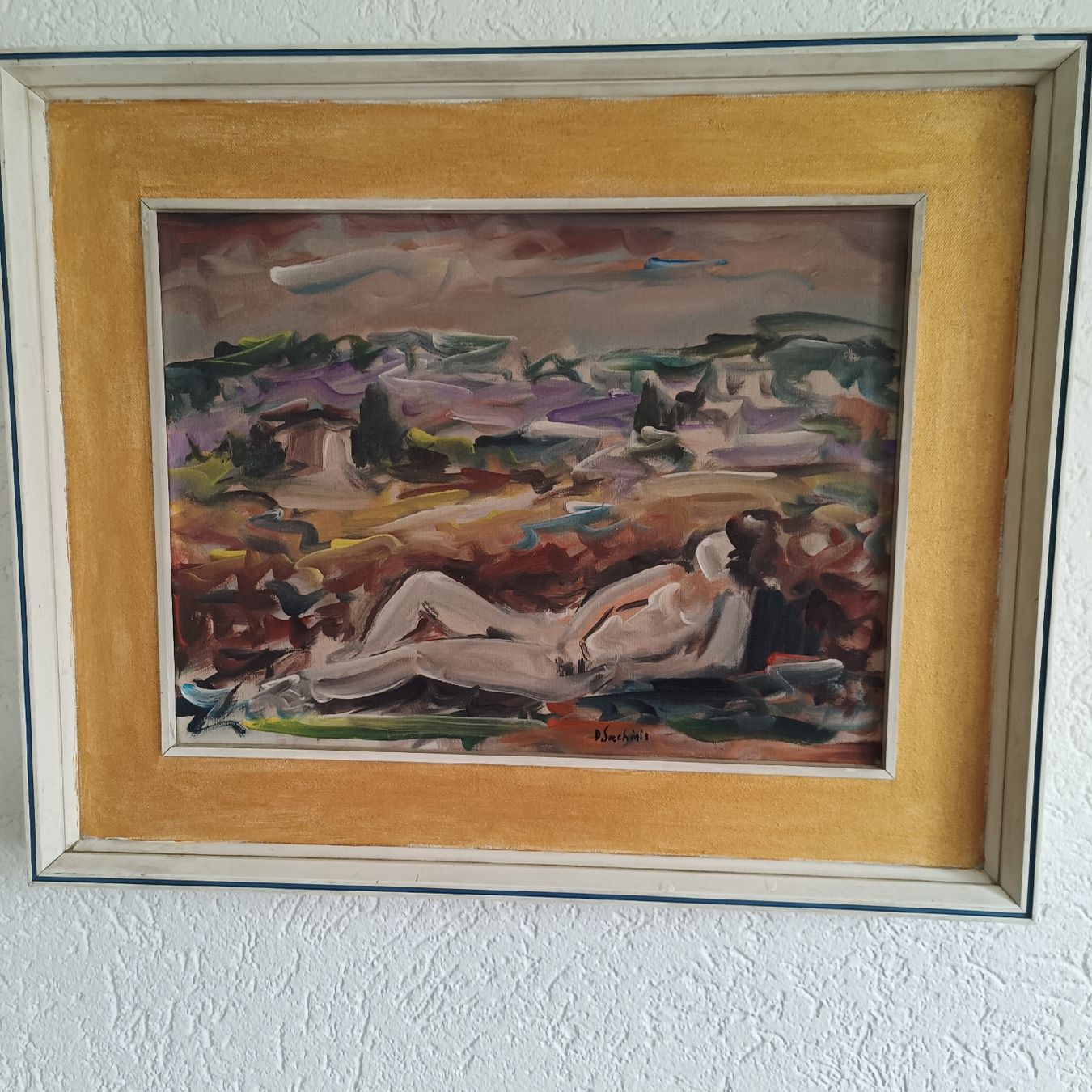 Gemälde: Ölbild auf Leinwand – Gebraucht aus Delémont von mos_9927