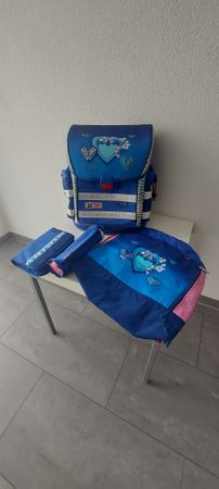 4er Set: Schulrucksack+Etui+Sportsack+Schlamperroll McNeill