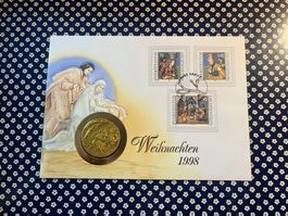 Münzbrief / Numisbrief - Silber