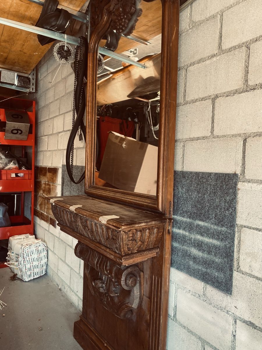 Guardaroba: Antike Garderobe mit Spiegel – Usato da Oberhofen Thun'see venduto da sch_56t5 1
