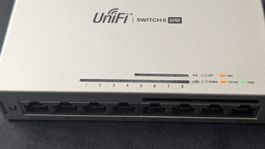 UniFi Switch 8 60W Netzwerk-Switch 8 Ports mit PoE (1)