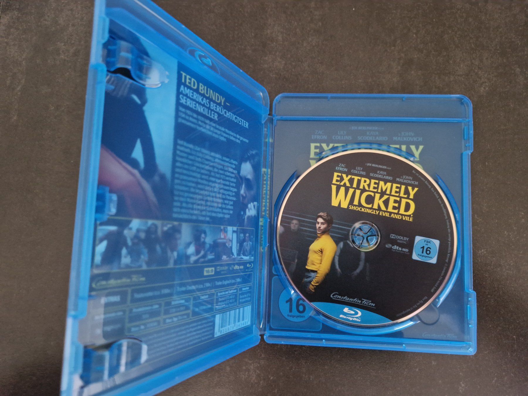 Alle DVDs: Extremely Wicked, Shockingly Evil And Vile Blu-RayTopzustand – Gebraucht aus Buchs SG von Herc01 1