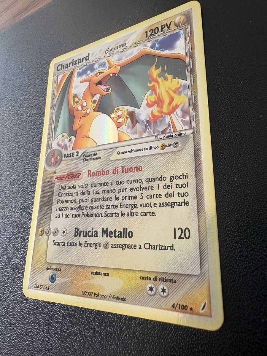 Pokémon Sammelbilder & Trading cards: Charizard Delta Species 4/100 Holo – Gebraucht aus Genève von Adriensmith 1
