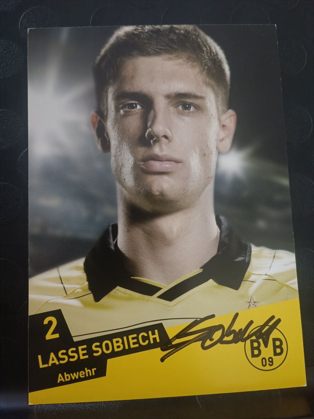 Autografi: Lasse Sobiech - BVB Borussia Dortmund - handsigniert – Usato da Menziken venduto da Artographs