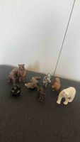 Tierfiguren Schleich Bären Krokodil Zebra Eisbär