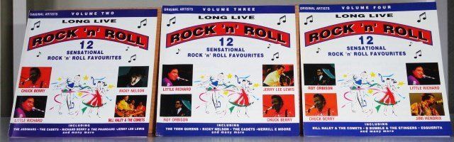 CD: 3CD's - Chuck Berry, Carl Perkins, Ricky Nelson, Roy Orbison – Usato da Unterbäch VS venduto da diquq