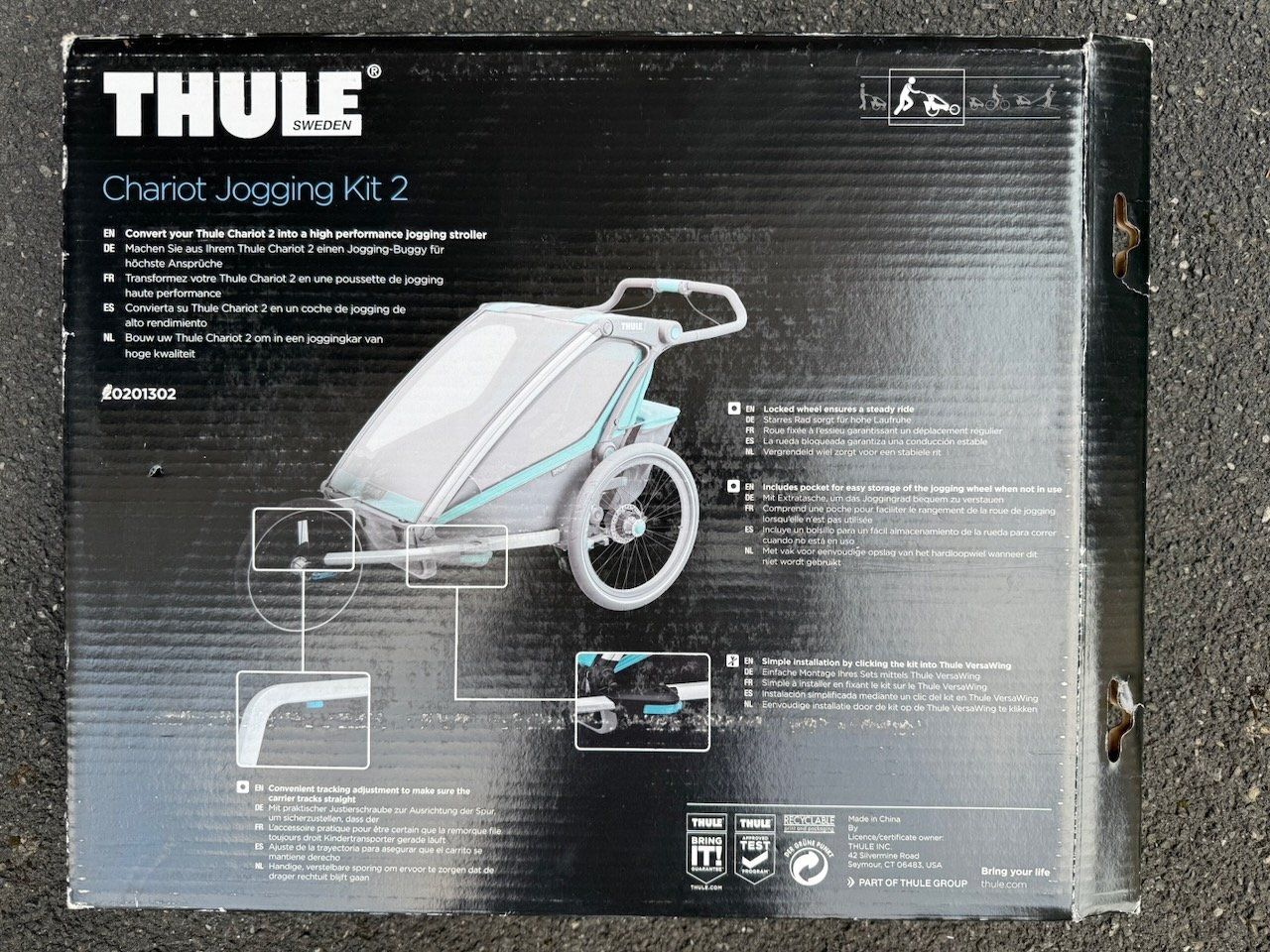 Thule Anhänger: Thule Chariot Jogging Kit 2 – Gebraucht aus Horw von Elhammer 1