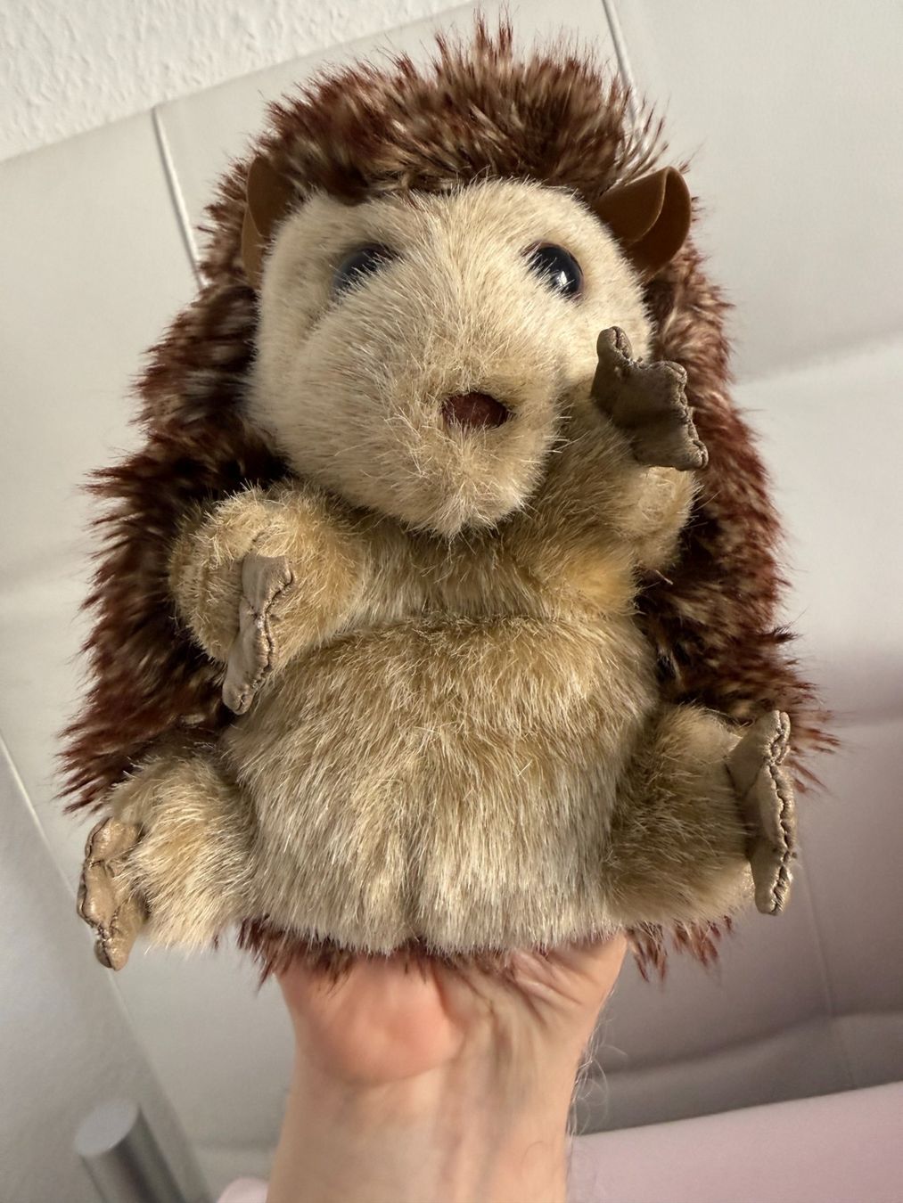Giocattoli: Folkmanis Handpuppe Igel - 18 cm – Usato da Winterthur venduto da brittalili