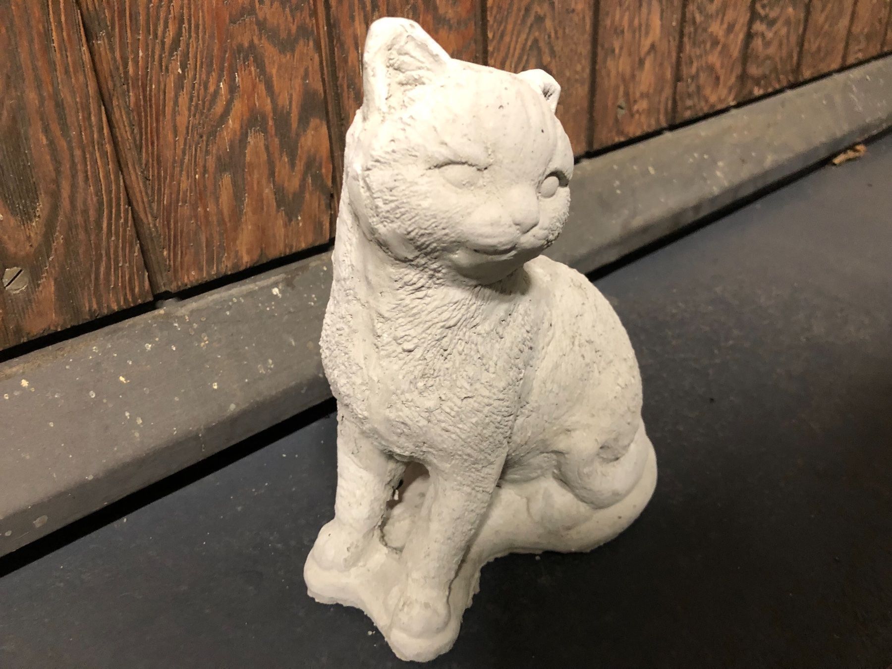 Statuette: Katze stein figur garten deko – Nuovo (secondo la descrizione) da Reinach AG venduto da rares75 1