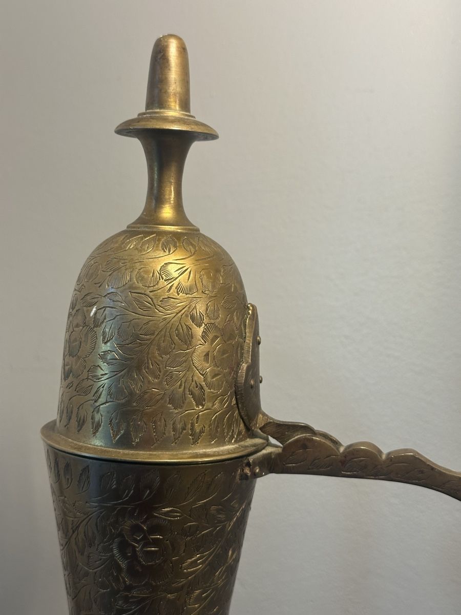 Caraffe: 65cm Messingkanne / Ewer  handgraviert – Usato da Nebikon venduto da Vanessa2003 2