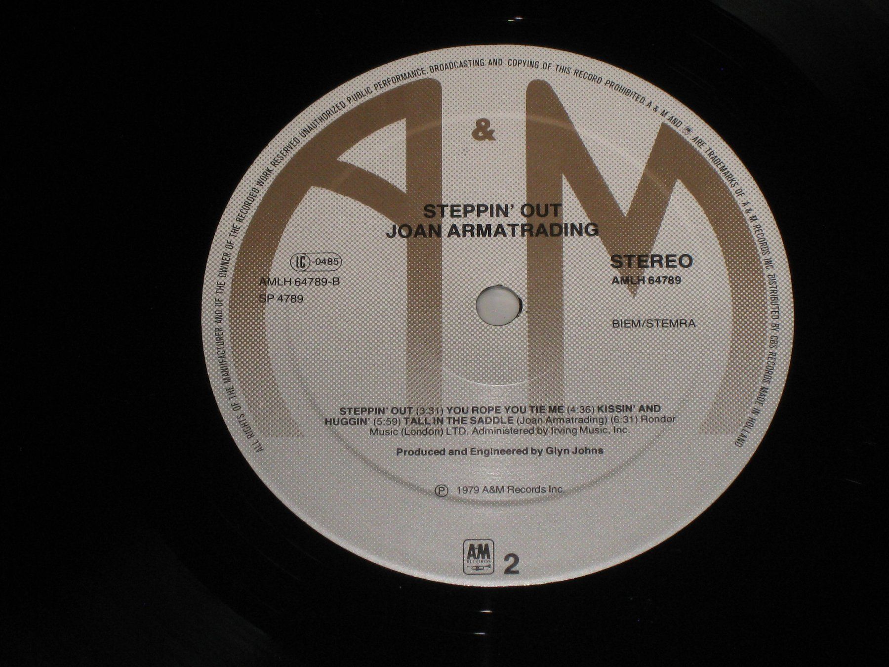 Schallplatten: LP - JOAN ARMATRADING - STEPPIN' OUT – Gebraucht aus Steckborn von Quo7 3