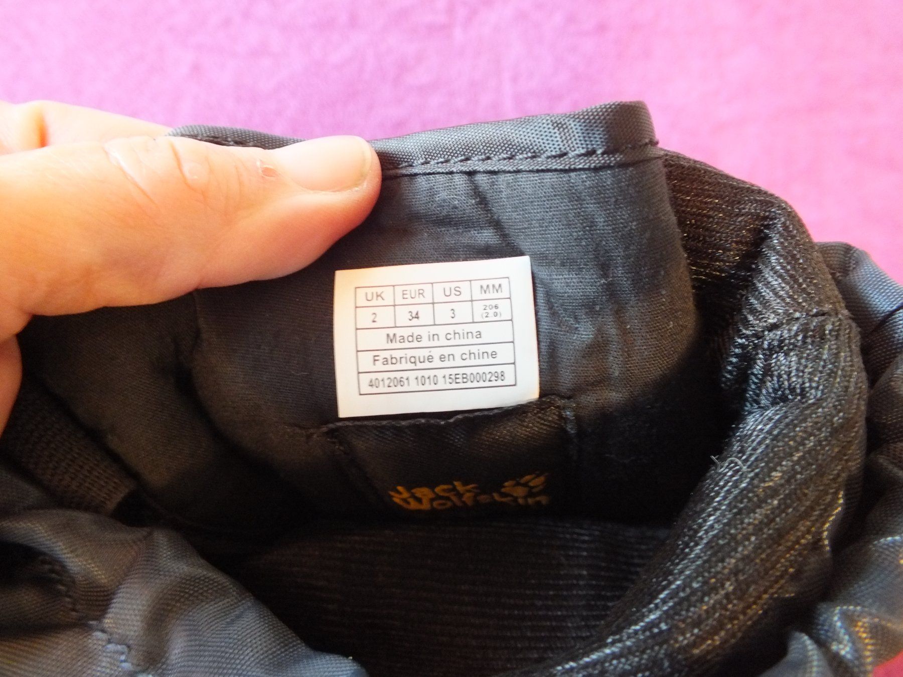 Jack Wolfskin Scarpe per ragazzi: Jack Wolfskin Winterstiefel Snowpacker Gr.34 – Usato da Müllheim Dorf venduto da Seeeule01 7